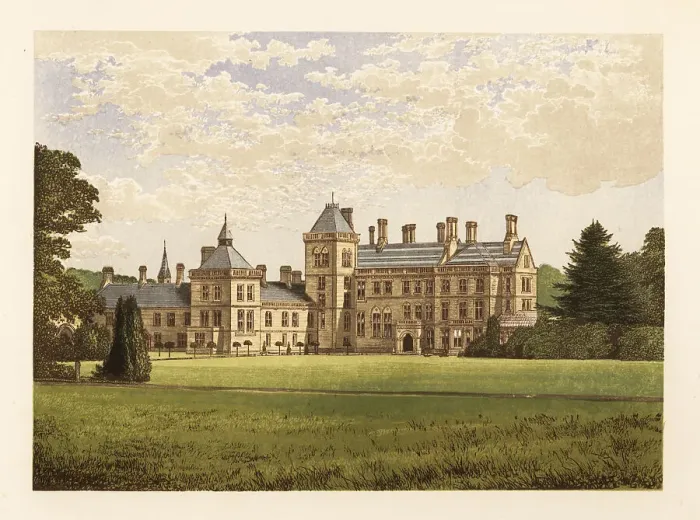Framed Print : Walton Hall, Warwickshire, England Framed Print : Walton Hall, Warwickshire, England