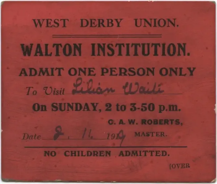 Framed Print : Walton Institution Visiting pass Framed Print : Walton Institution Visiting pass