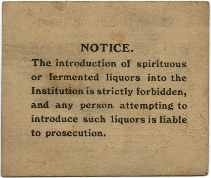 Framed Print : Walton Institution Visiting pass reverse Framed Print : Walton Institution Visiting pass reverse