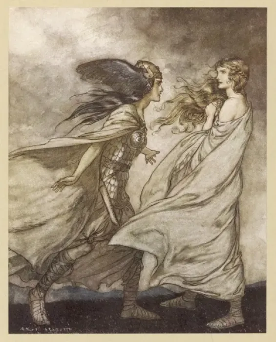 Framed Print : Waltraube, Brunnhilde Framed Print : Waltraube, Brunnhilde