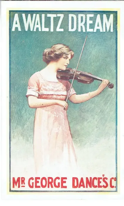Framed Print : A Waltz Dream adapted by Adrian Ross Framed Print : A Waltz Dream adapted by Adrian Ross
