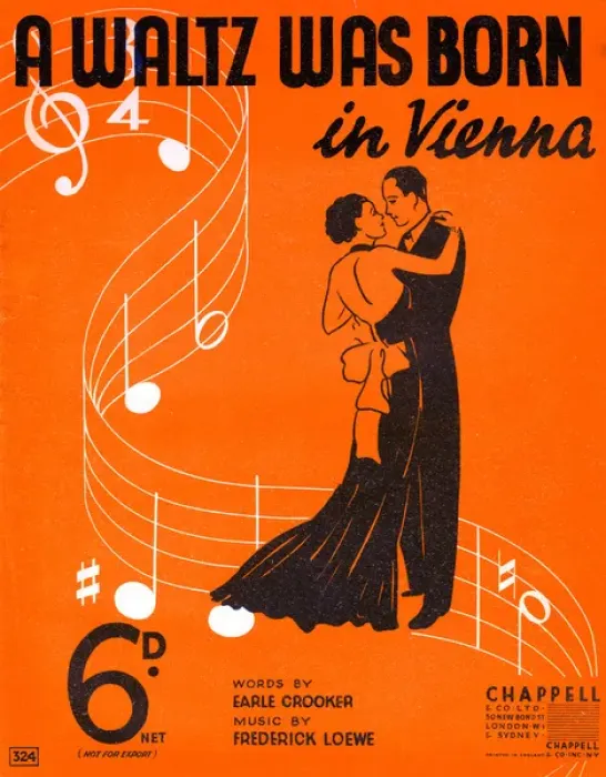 Framed Print : Waltz / Music Cover Framed Print : Waltz / Music Cover