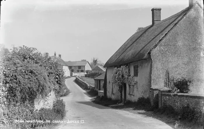 Framed Print : Wambrook Village Scene Framed Print : Wambrook Village Scene