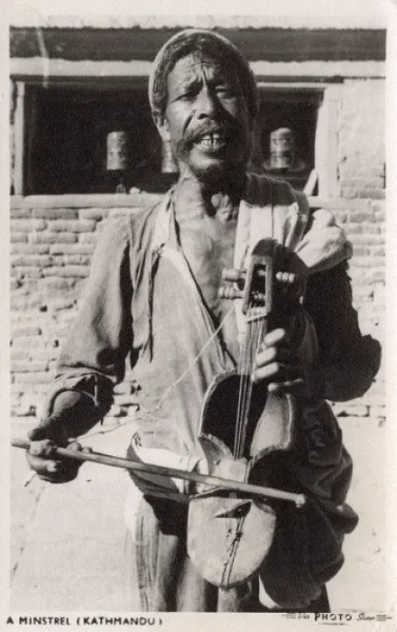 Framed Print : A wandering street Minstrel, Kathmandu, Nepal Framed Print : A wandering street Minstrel, Kathmandu, Nepal