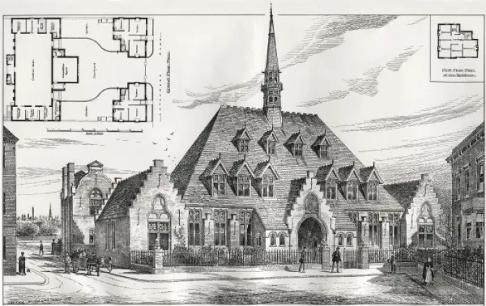 Framed Print : Wandsworth & Clapham Dispensary and Relief Station Framed Print : Wandsworth & Clapham Dispensary and Relief Station