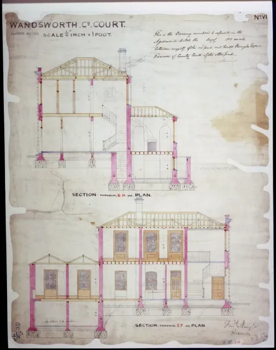 Framed Print : Wandsworth County Court