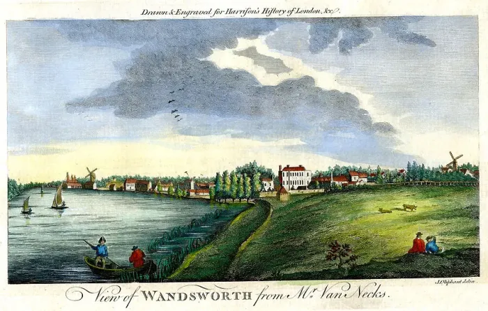 Framed Print : Wandsworth From Mr Nanneck'S Framed Print : Wandsworth From Mr Nanneck'S