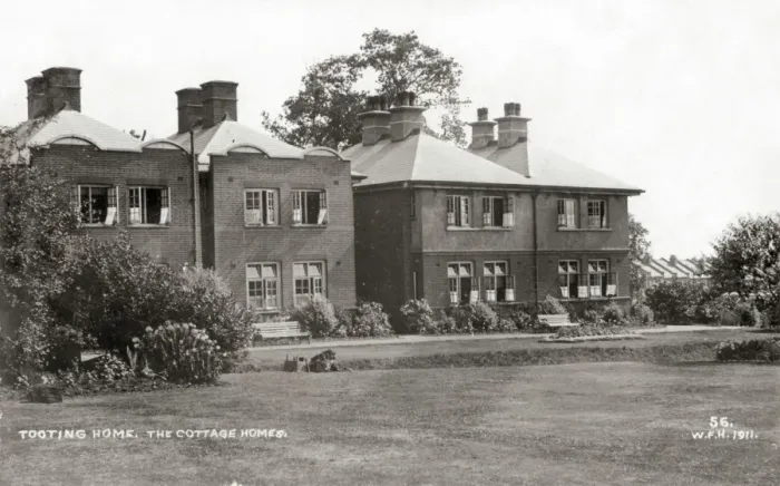 Framed Print : Wandsworth Unions Old Peoples Cottages at Tooting Framed Print : Wandsworth Unions Old Peoples Cottages at Tooting