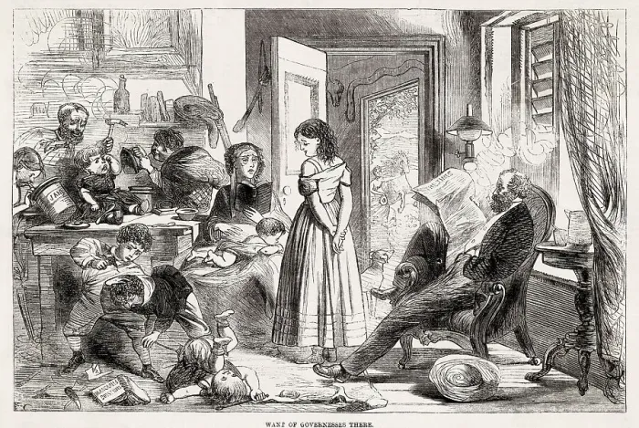 Framed Print : Want of governesses in Australia Framed Print : Want of governesses in Australia