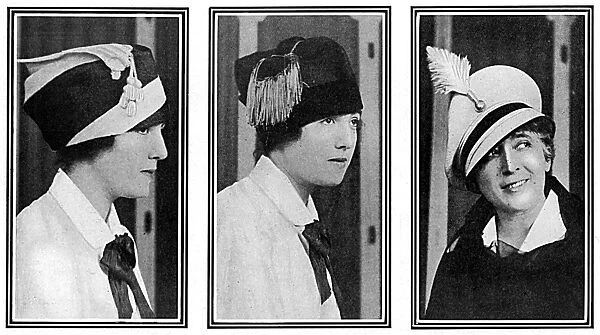 How the War Affects Hat Fashion, WW1