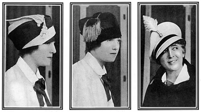 Framed Print : How the War Affects Hat Fashion, WW1 Framed Print : How the War Affects Hat Fashion, WW1