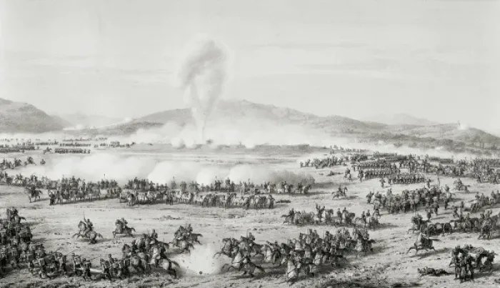 Framed Print : War of Africa. Battle of de Tetouan (4th February Framed Print : War of Africa. Battle of de Tetouan (4th February