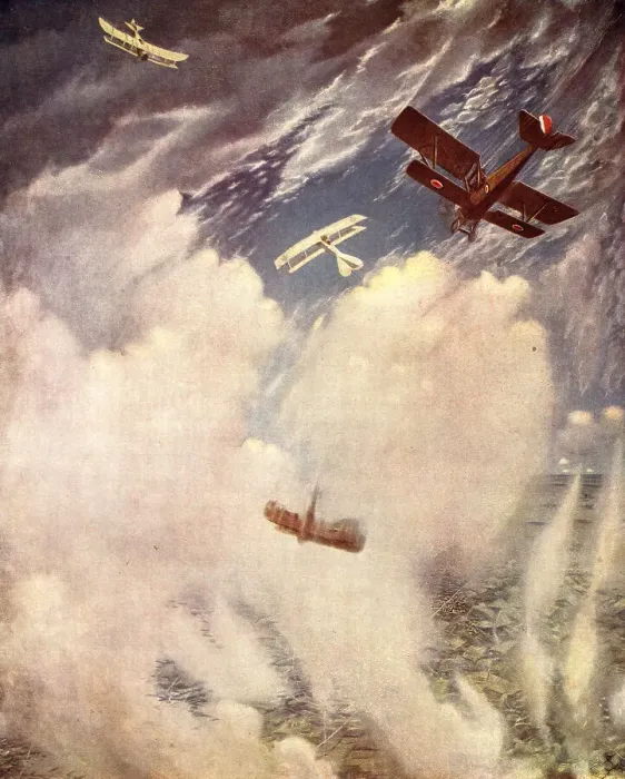 Framed Print : War In The Air Framed Print : War In The Air