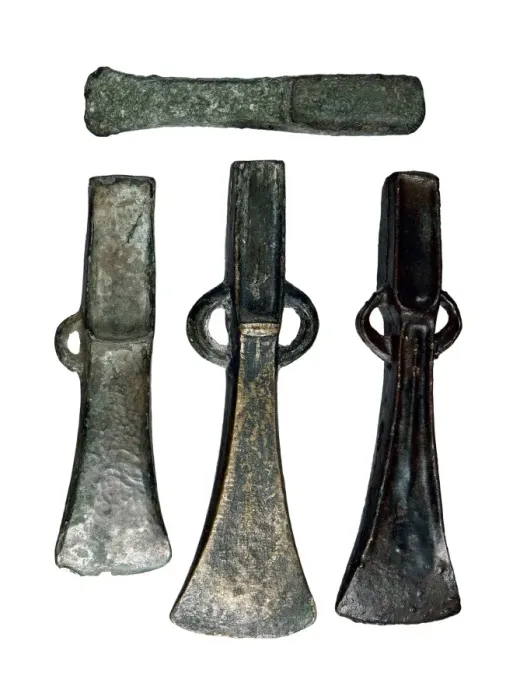 Framed Print : War axes of the Second Iron Age. From Pruneda Framed Print : War axes of the Second Iron Age. From Pruneda
