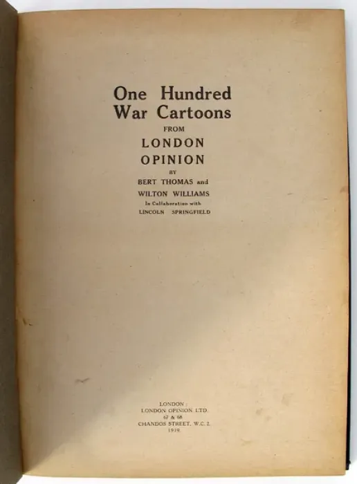 Framed Print : One Hundred War Cartoons from LONDON OPINION Framed Print : One Hundred War Cartoons from LONDON OPINION