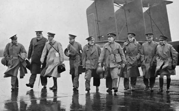Framed Print : War Correspondents fly to France, 1939 Framed Print : War Correspondents fly to France, 1939