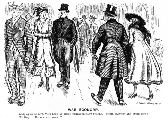 Framed Print : War Economy by A. Wallis Mills, WW1 Framed Print : War Economy by A. Wallis Mills, WW1