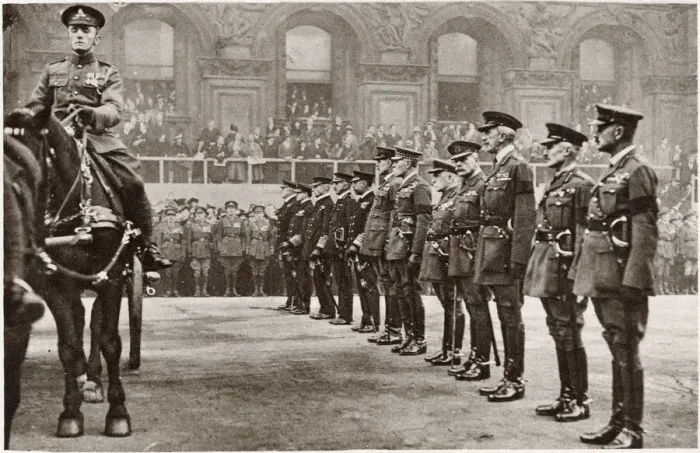 Framed Print : War leaders as pall bearers of the Unknown Warrior Framed Print : War leaders as pall bearers of the Unknown Warrior