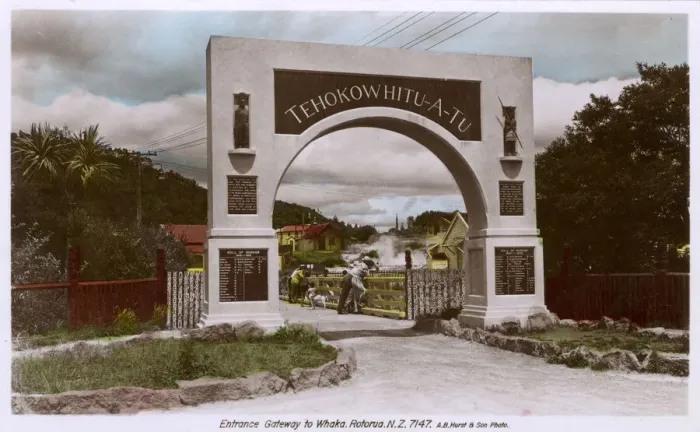 Framed Print : War Memorial, entrance gateway, Rotorua, New Zealand Framed Print : War Memorial, entrance gateway, Rotorua, New Zealand