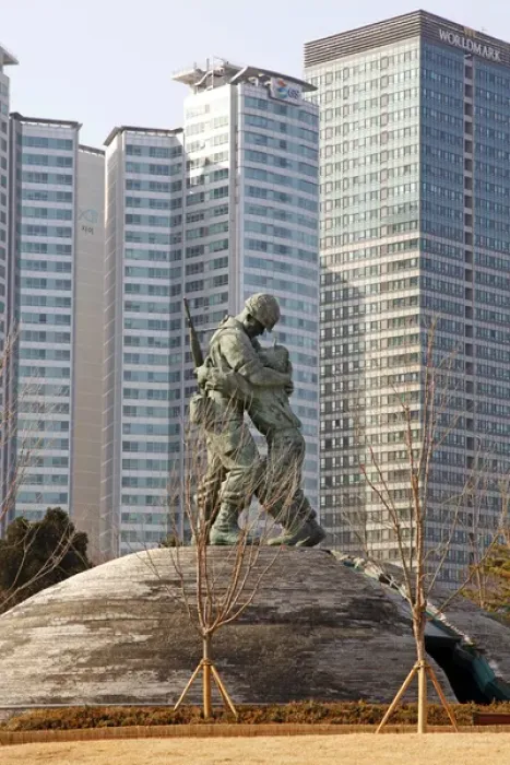 Framed Print : The War Memorial of Korea in Seoul, South Korea