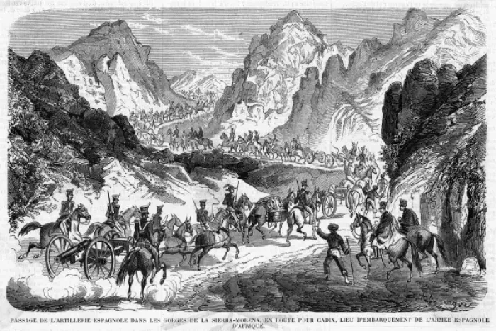 Framed Print : War with Morocco - 3 Framed Print : War with Morocco - 3