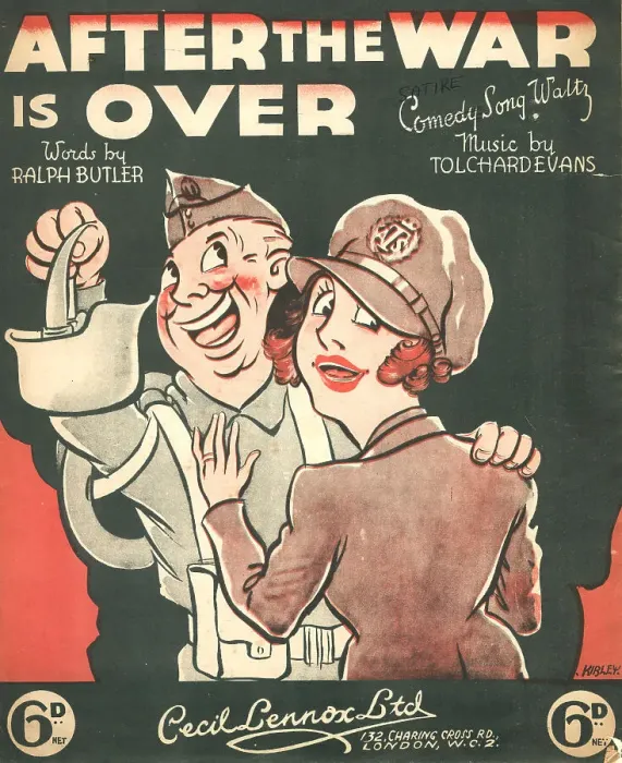 Framed Print : After The War Is Over, Music Cover Framed Print : After The War Is Over, Music Cover