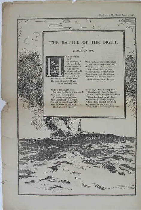 Framed Print : War Poems from The Times Framed Print : War Poems from The Times