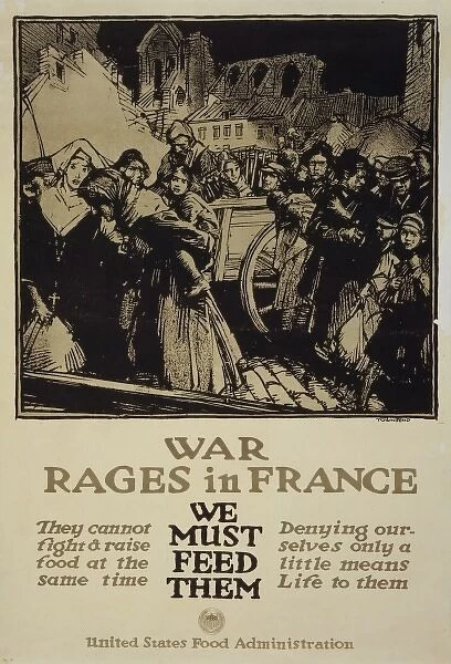 War rages in France - We must feed them