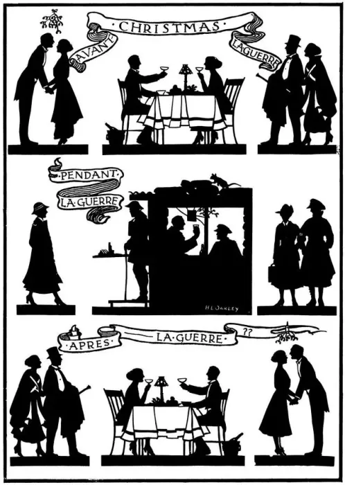 Framed Print : After the War - Silhouette by H L Oakley Framed Print : After the War - Silhouette by H L Oakley