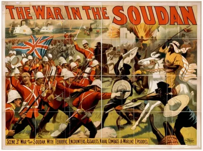 Framed Print : The war in the Soudan Framed Print : The war in the Soudan