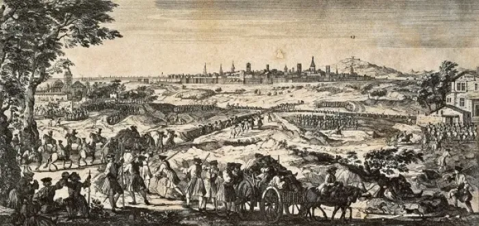 Framed Print : War of the Spanish Succession Framed Print : War of the Spanish Succession