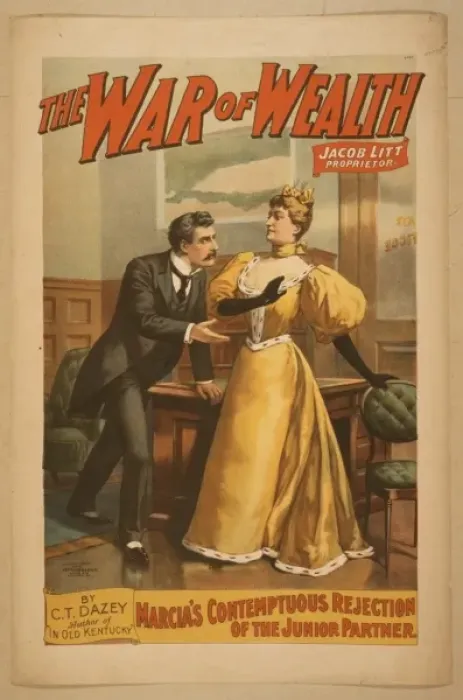 Framed Print : The war of wealth Framed Print : The war of wealth