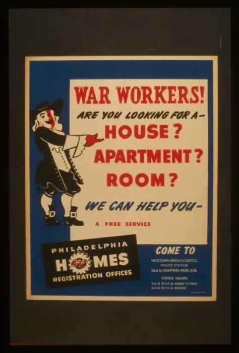 Framed Print : War workers! are you looking for a - house? apartment? room? Framed Print : War workers! are you looking for a - house? apartment? room?