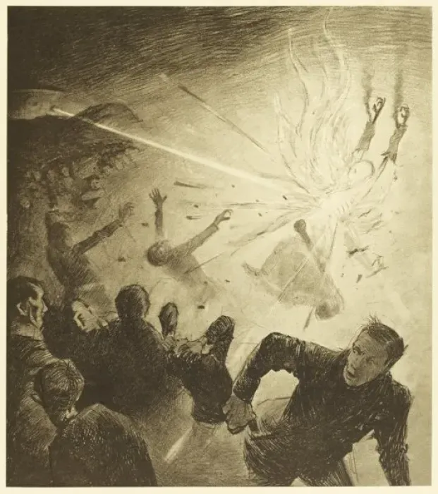 Framed Print : The War of the Worlds Framed Print : The War of the Worlds