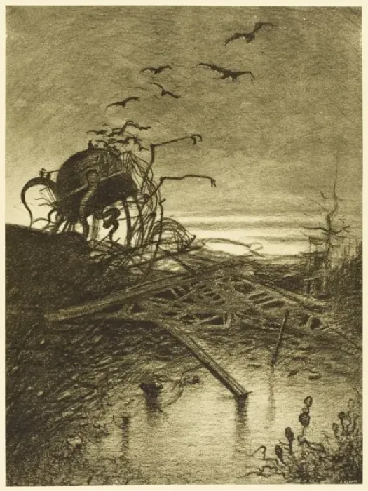 Framed Print : The War of the Worlds Framed Print : The War of the Worlds