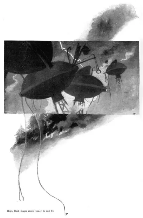 Framed Print : War of the Worlds by H. G. Wells - First Publication Framed Print : War of the Worlds by H. G. Wells - First Publication