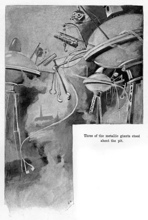 Framed Print : War of the Worlds by H. G. Wells - First Publication Framed Print : War of the Worlds by H. G. Wells - First Publication