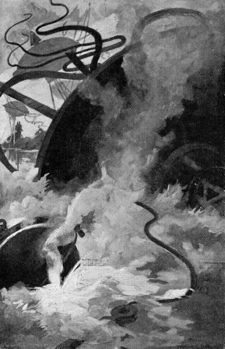 Framed Print : War of the Worlds by H. G. Wells - First Publication Framed Print : War of the Worlds by H. G. Wells - First Publication