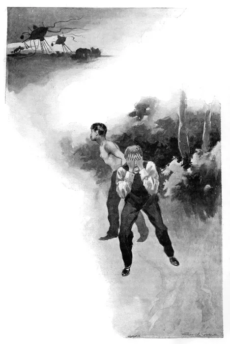 Framed Print : War of the Worlds by H. G. Wells - First Publication Framed Print : War of the Worlds by H. G. Wells - First Publication