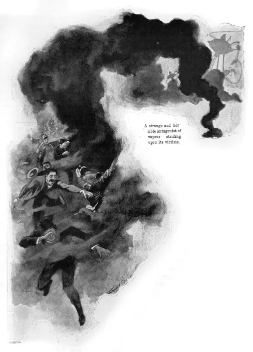 Framed Print : War of the Worlds by H. G. Wells - First Publication Framed Print : War of the Worlds by H. G. Wells - First Publication