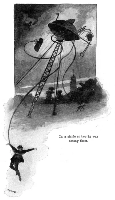 Framed Print : War of the Worlds by H. G. Wells - First Publication Framed Print : War of the Worlds by H. G. Wells - First Publication
