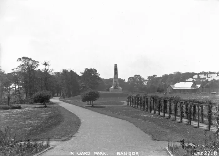 Framed Print : In Ward Park, Bangor Framed Print : In Ward Park, Bangor