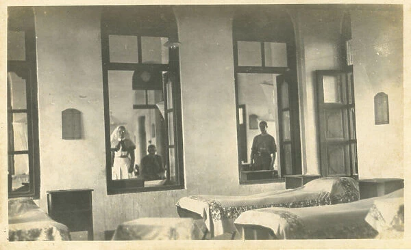 Wards in Beil Naura Hospital, Basra, Iraq, WW1