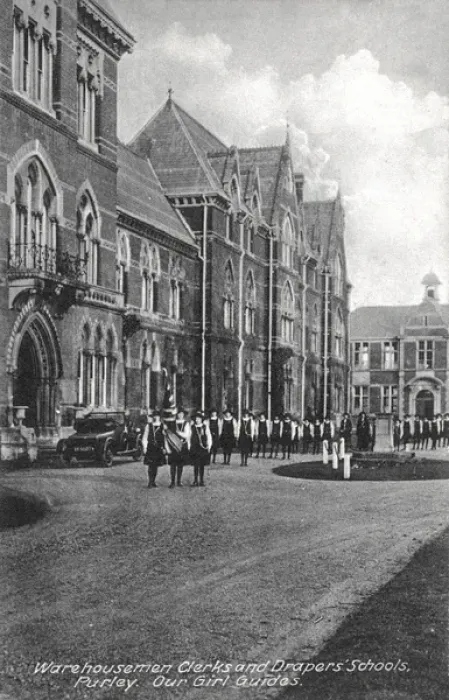 Framed Print : Warehousemen, Clerks and Drapers Schools, Purley - Girl Gui Framed Print : Warehousemen, Clerks and Drapers Schools, Purley - Girl Gui