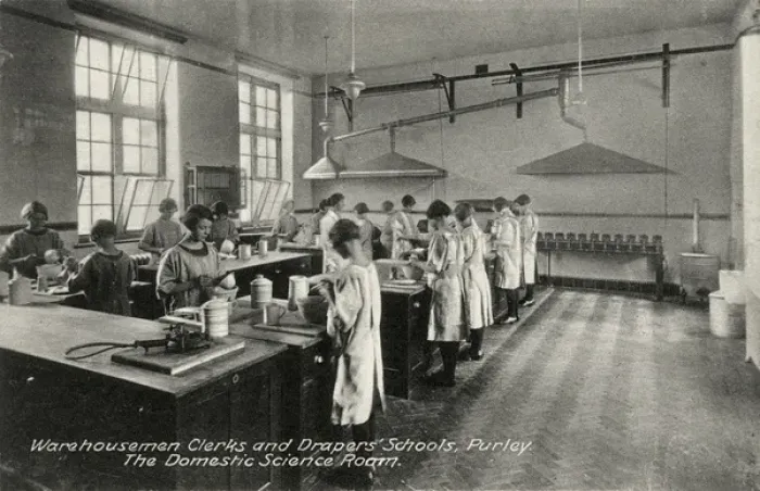 Framed Print : Warehousemen, Clerks and Drapers Schools, Purley Framed Print : Warehousemen, Clerks and Drapers Schools, Purley