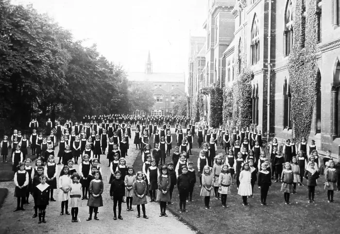 Framed Print : Warehousemen and Clerks Schools, Russell Hill, Purley Framed Print : Warehousemen and Clerks Schools, Russell Hill, Purley