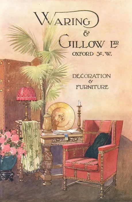 Framed Print : Waring and Gillow Advertisement Framed Print : Waring and Gillow Advertisement