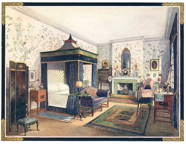 Waring and Gillow Chinese Bedroom