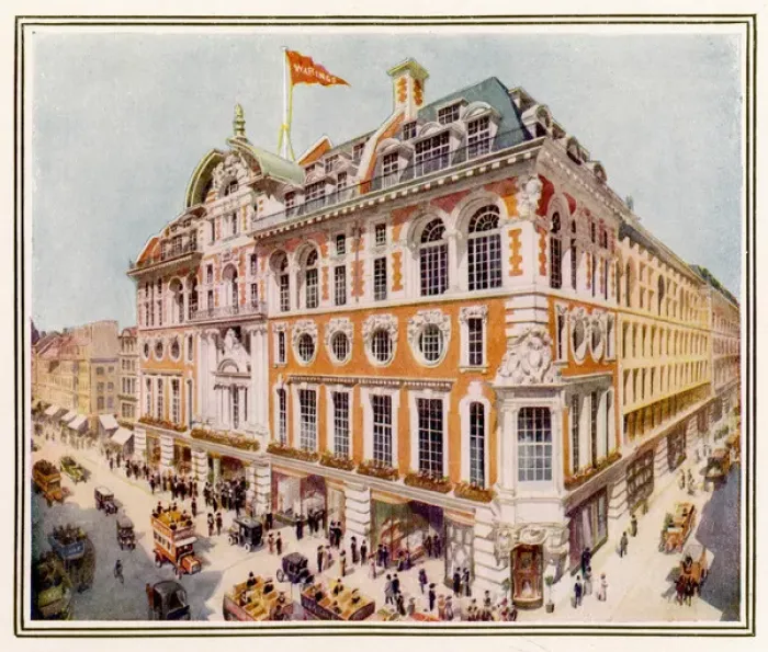 Framed Print : Waring & Gillow, London Framed Print : Waring & Gillow, London