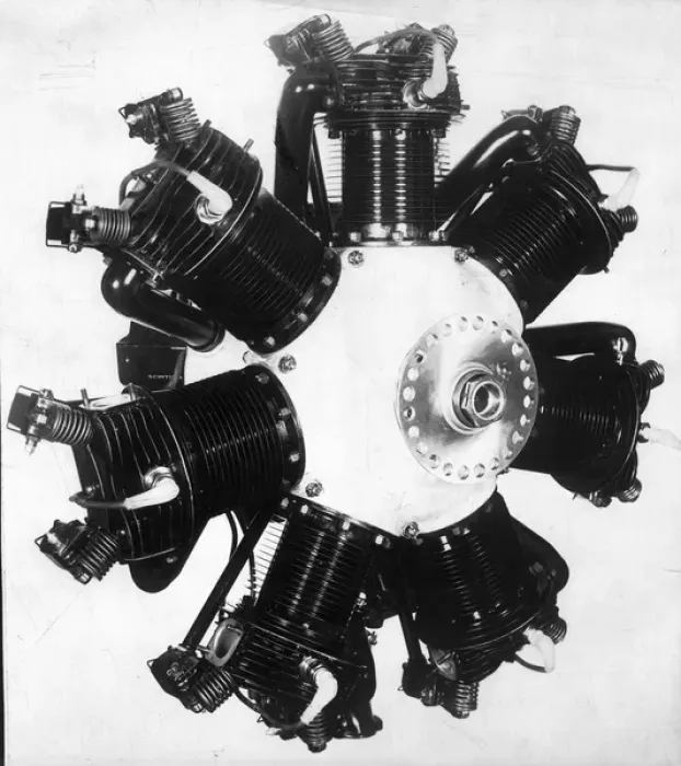 Framed Print : Warner Super Scarab seven-cylinder air-cooled radial